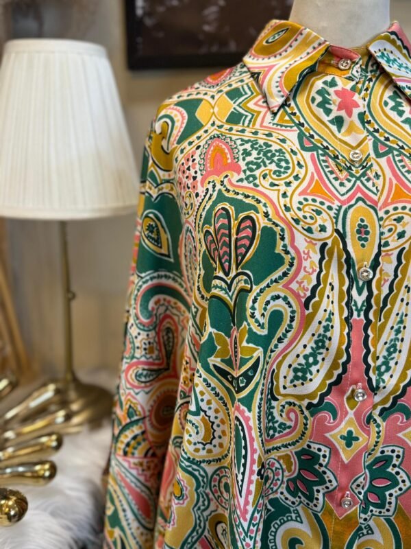 Skylar Satin Baggy Blouse