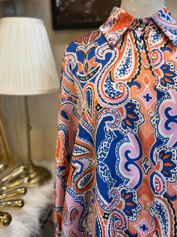 Skylar Satin Baggy Blouse