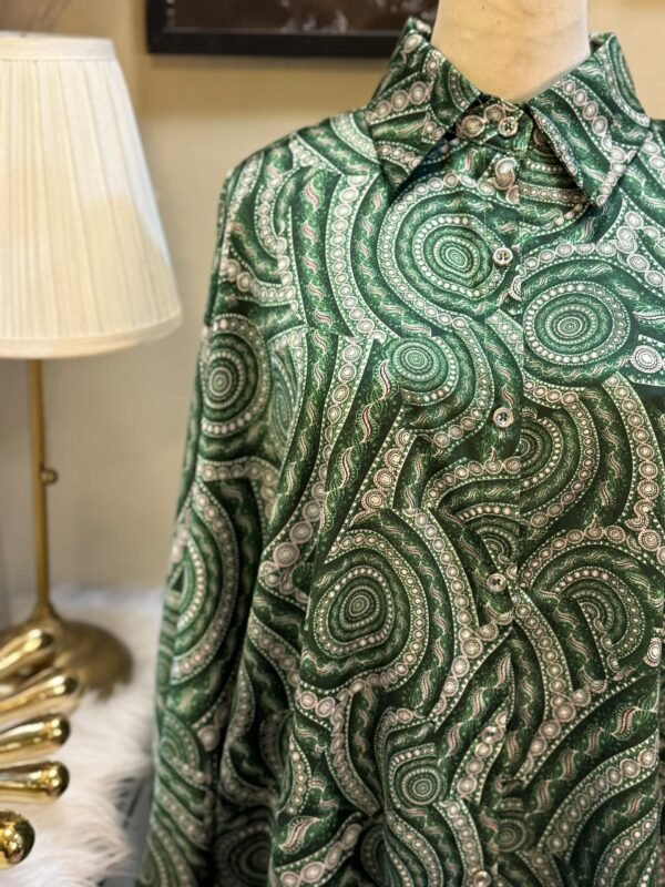 Skylar Satin Baggy Blouse