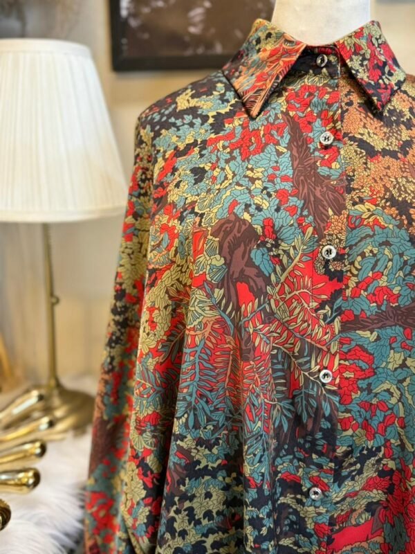 Skylar Satin Baggy Blouse