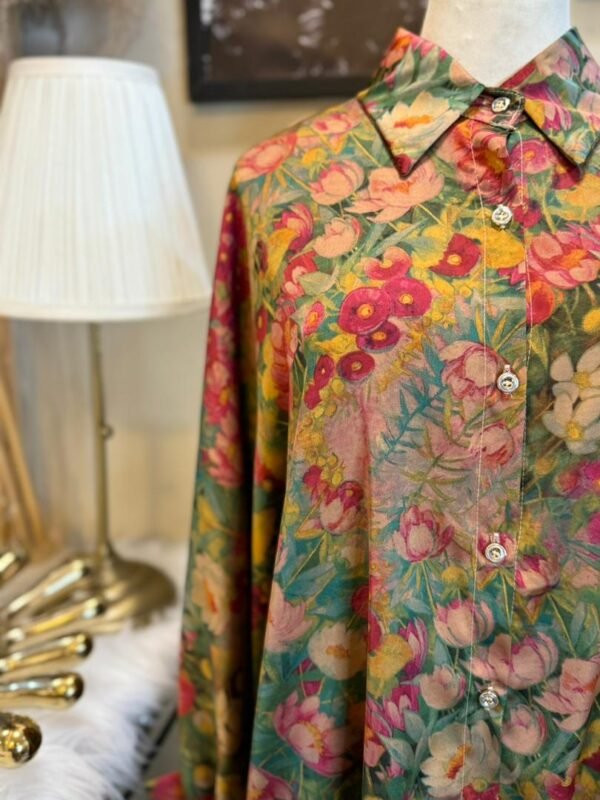 Skylar Satin Baggy Blouse